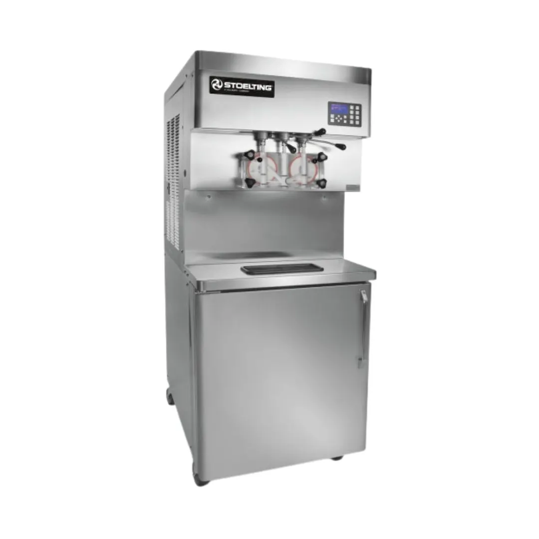Stoelting U431-309I2A Soft Air-Cooled 2-Flavor+Twist 2 HP 2×5.3qt Cylinders 2×30gal Hoppers NSF/cUL
