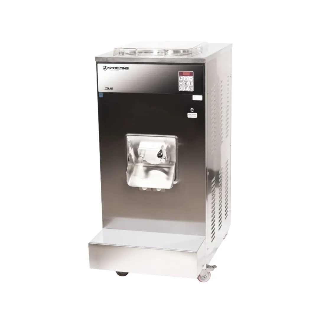 Stoelting VB160-109A Batch Freezer, 57-Quart Floor 49-1/5"H, Water-Cooled, 208-240V 3-Phase, ETL/NSF
