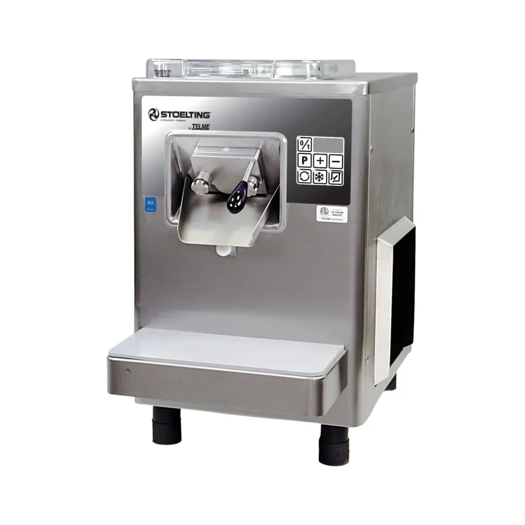 Stoelting VB9-37A Freezer, 16"W x 20"D x 25"H, 0.5-gal (5 qt) Air-Cooled, 115V 12.3A, NSF Certified