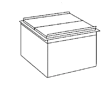 Cornelius 162111004 Drop-In Ice Bin