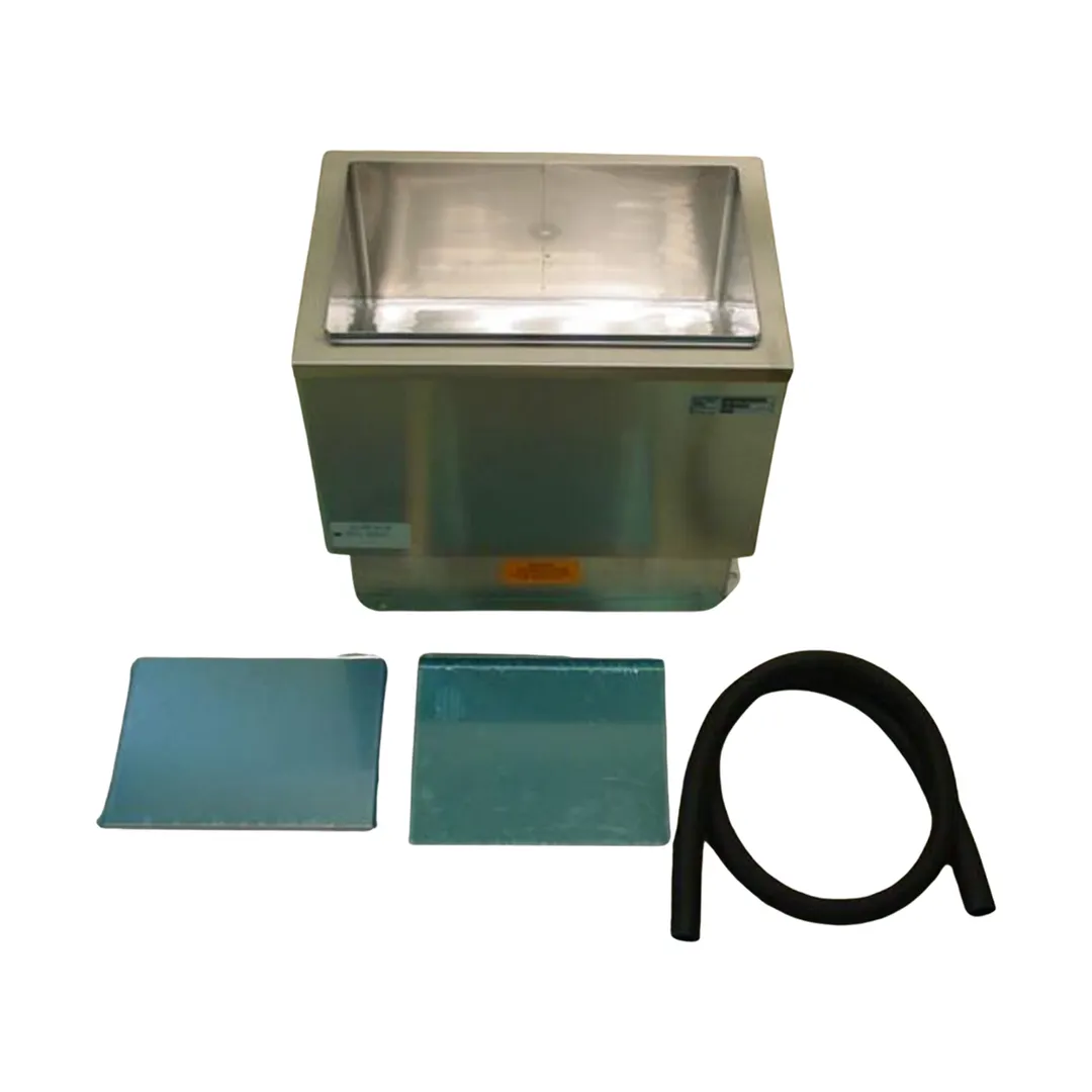 Cornelius 162473004 Ice-Tainer Chest, 60 lb Capacity, Built-In 8-Circuit Post-Mix Plate, No Legs