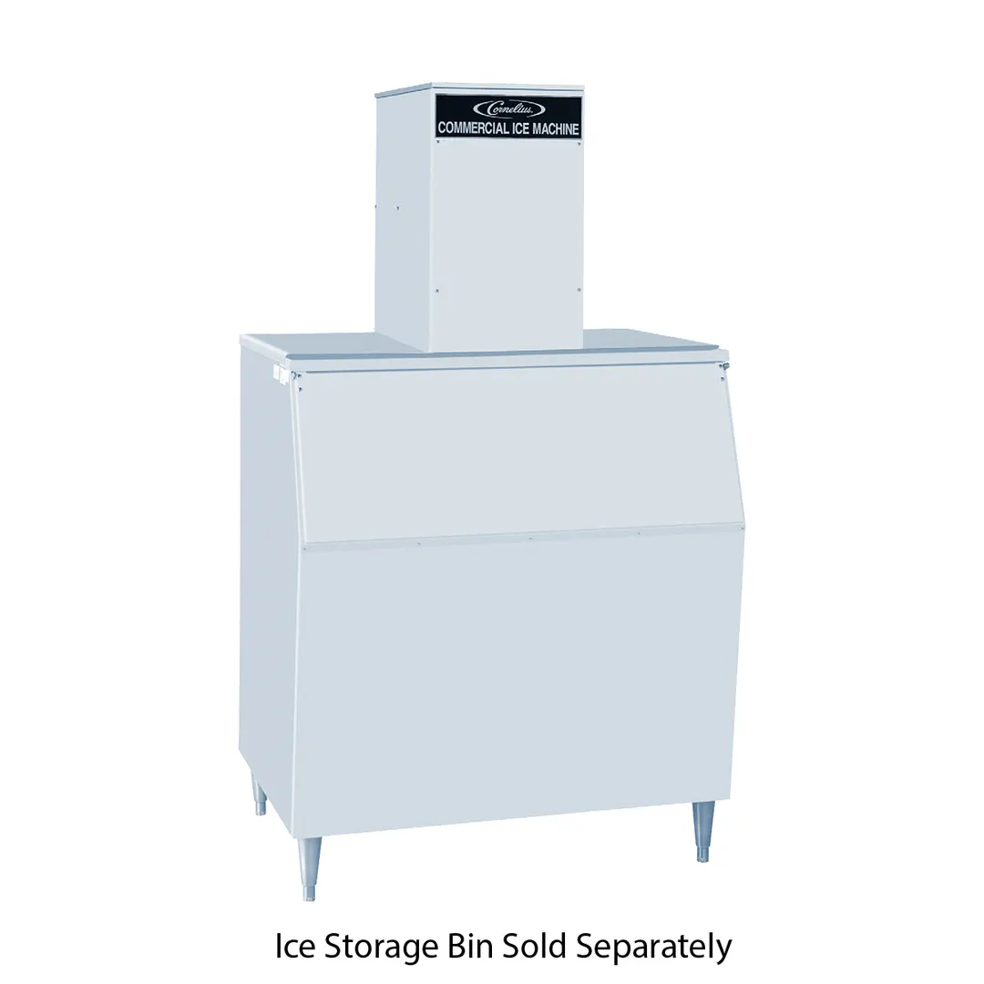 Cornelius 621055130 WCC‑1400 Nugget Ice Maker, 1100 Lb/24 Hr, Steel, Dual‑Drop, R404A, 115V, NSF