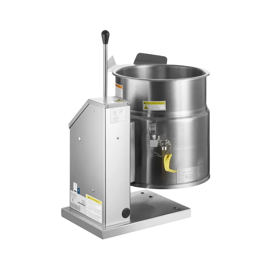 Cleveland KET12T 12 Gallon Countertop Tilting 2/3 Steam Jacketed Electric Kettle