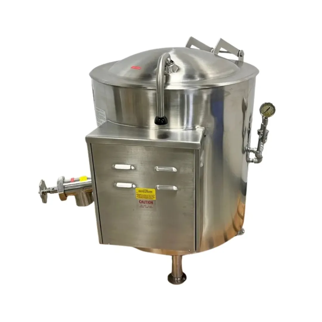 Legion LEC-40MV 40 Gallon Floor Stationary 2/3 Steam Jacketed Electric Kettle w/ Tri-Leg, 15.0 kW