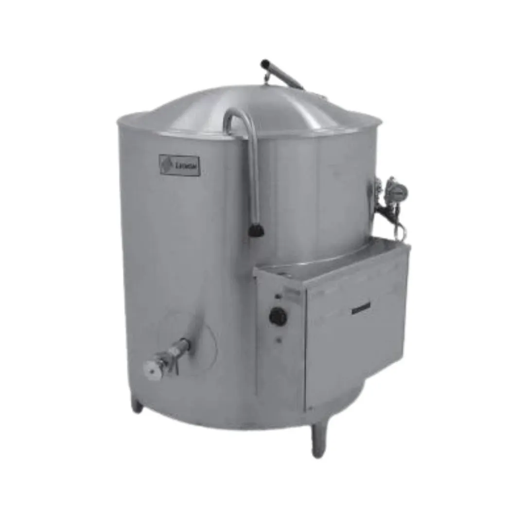 Legion LEC-80MV 80 Gallon Floor Stationary 2/3 Steam Jacketed Electric Kettle w/ Tri-Leg, 30.0 kW