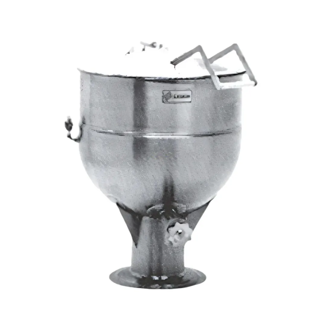 Legion LSP-80 80 Gallon Floor Stationary Full Steam Jacketed Direct Steam Kettle w/ Pedestal Base