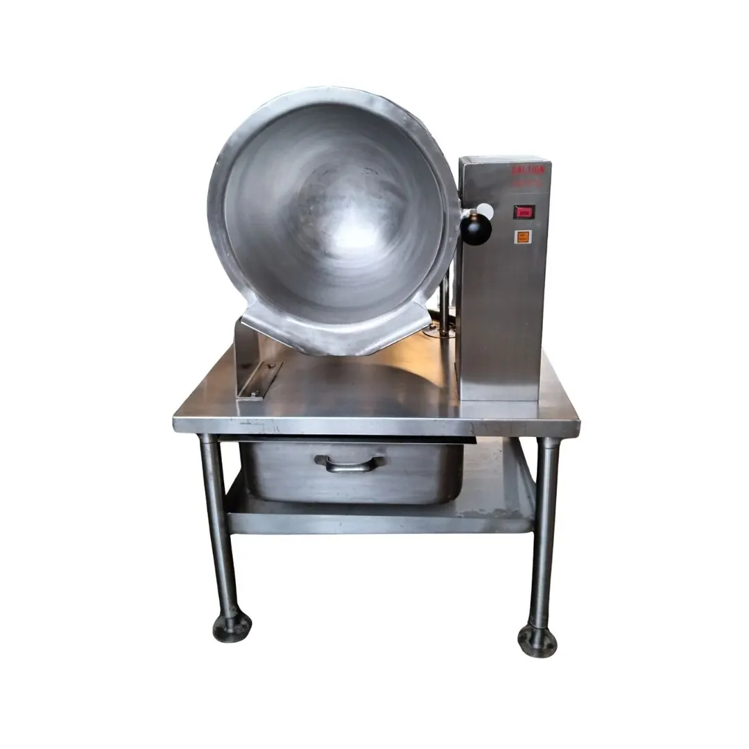 Legion TEH-40MV 10 Gallon Countertop Tilting 2/3 Steam Jacketed Electric Kettle w/ Mixer, 12.0kW