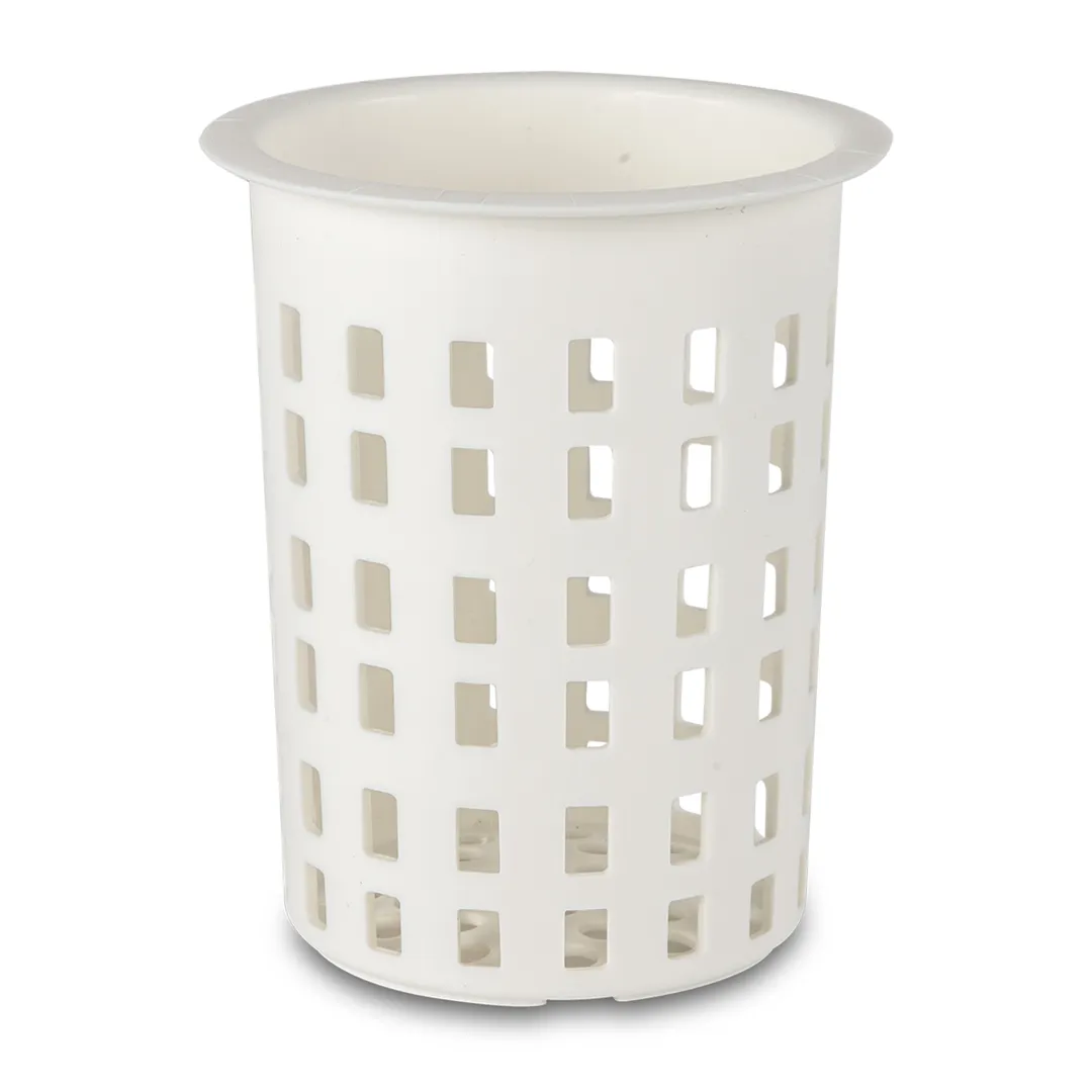 Concasse MCCUPCIL Cutlery Cylinder Holder, 4.5 Dia. x 5.5 H, Plastic Utensil Organizer
