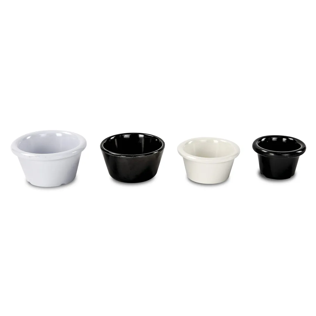 Concasse MCCUPR02H - 2 oz China Bone Ramekin / Sauce Cup, 2-3 Ounce Capacity, Fine Porcelain Finish