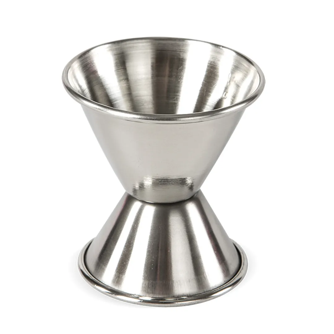 Concasse MCDAI1A112 Bar Jigger, Stainless Steel, Dual Capacity 1 oz. / 1‑1/2 oz., Bartending Tool