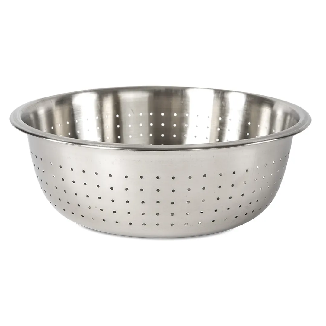 Concasse MCEAI17LMG Colander, Large 17" Diameter, Perforated, Coarse Mesh, Stainless Steel