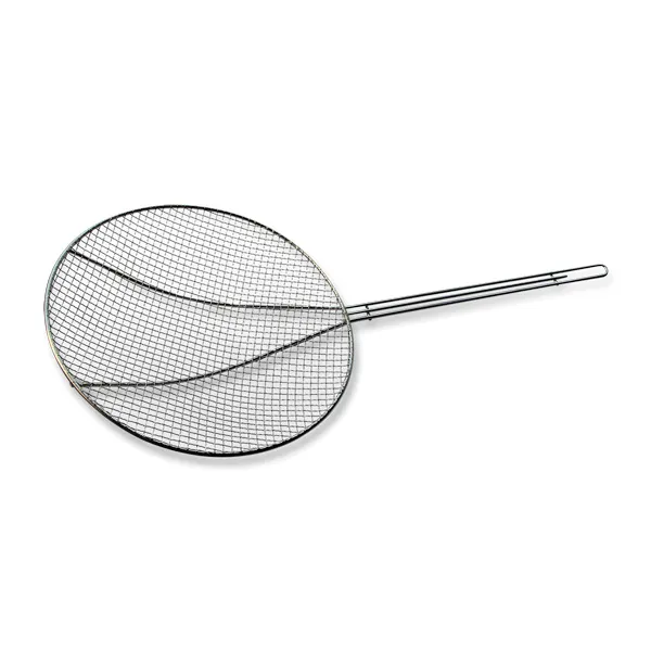 Concasse MCEPRM5 Skimmer, 5" Square Nickel Plated Steel Mesh Bowl for Precise Liquid Removal