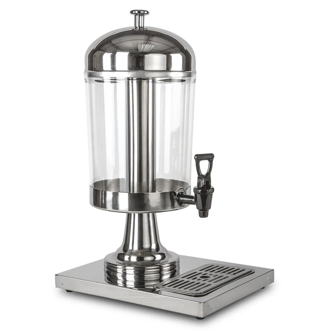 Concasse MCEQDJ08 Single Juice Dispenser, 8 Liter, Plastic Container, Metal Base