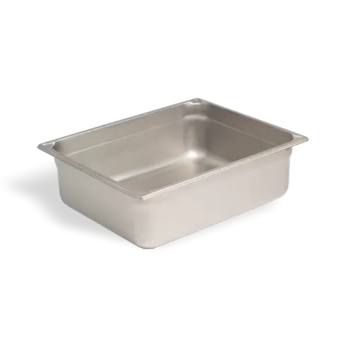Concasse MCI241215 Stainless Steel Steam Table Pan, 1/2 Size, 10-3/8" x 12-3/4" x 6", NSF