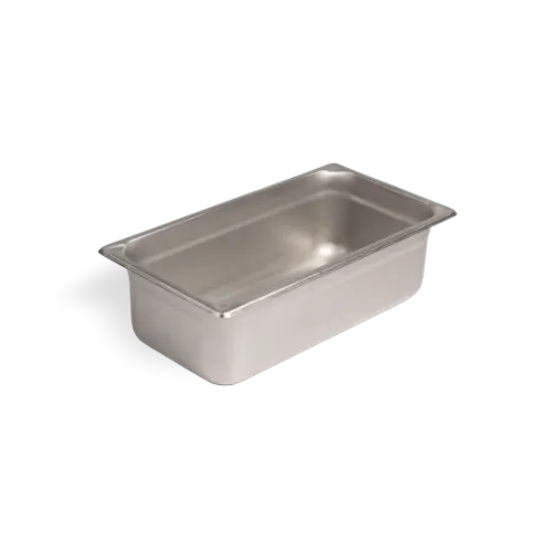 Concasse MCI241320 Stainless Steel Steam Table Pan, 1/3 Size, 6-7/8" x 12-3/4" x 8"
