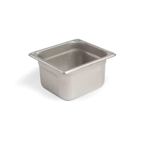 Concasse MCI241604 Stainless Steel Steam Table Pan, 1/6 Size, 6-7/8" x 6-1/4" x 1-1/2", NSF