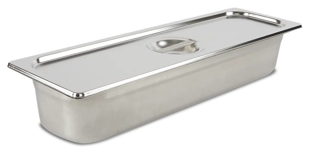 Concasse MCI242315 Stainless Steel Steam Table Pan, 2/3 Size, 13-4/5" x 12-3/4" x 6", NSF