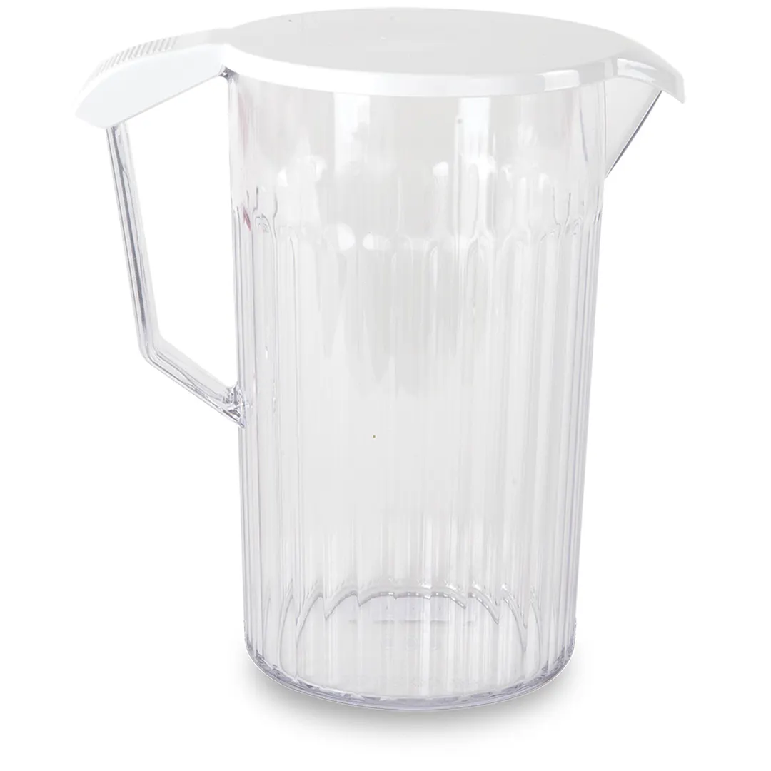 Concasse MCJ1100 Plastic Pitcher, 1.1L (32‑63 oz) Clear Polycarbonate with Handle