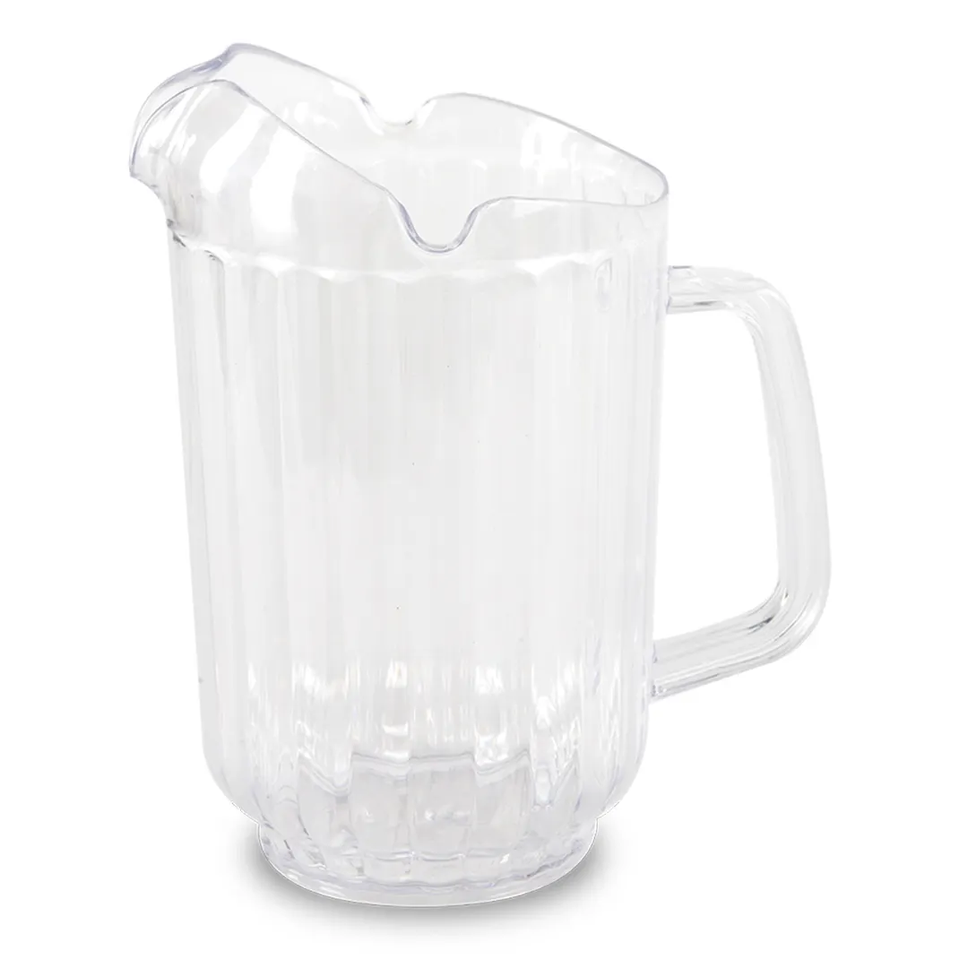 Concasse MCJ1800 Plastic Pitcher, 1.8L (60 oz) Clear Polycarbonate With Handle – 1/Each