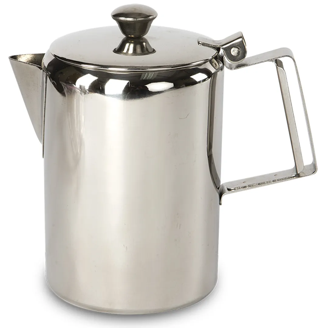 Concasse MCJAICT70 Beverage Server, 70 oz., Short with Lid, Stainless Steel