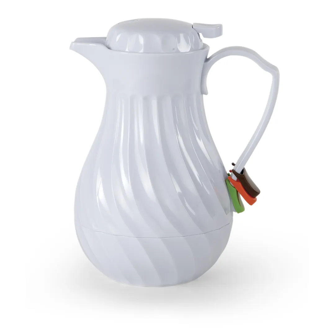 Concasse MCJTER18B Insulated Beverage Server, 64 oz Capacity, 1.5-1.95 Liter