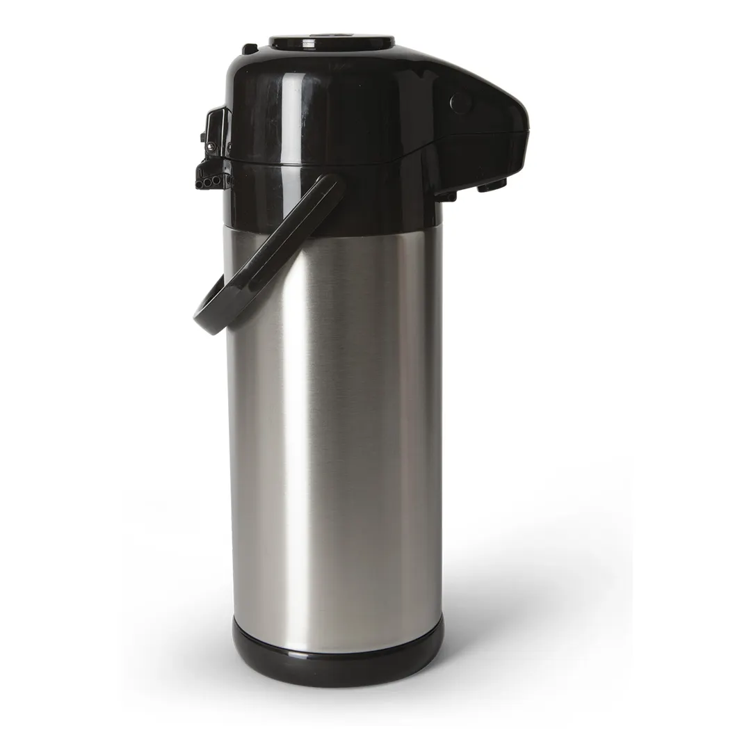 Concasse MCJTERAP25AI Coffee Airpot, 2.5 L (84 oz) Stainless Steel Body/Liner, Push‑Button