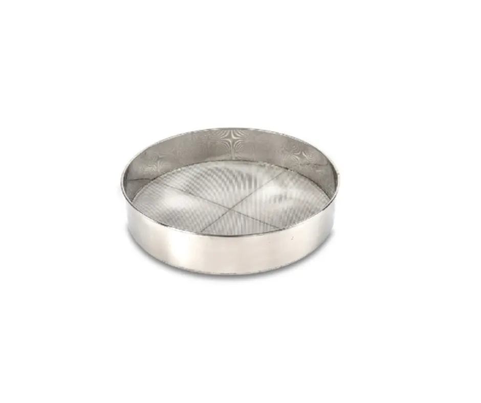 Concasse MCPACEAI14 Drum Sieve, 14" Stainless Steel, Heavy‑Duty Baking Smallwares, Fine Flour Mesh
