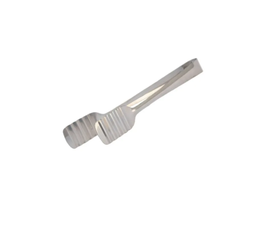 Concasse MCPAISA09 Utility Tongs - 8.5" Stainless Steel Sandwich Tong, Non-Coated Handle, 3-9" Grip
