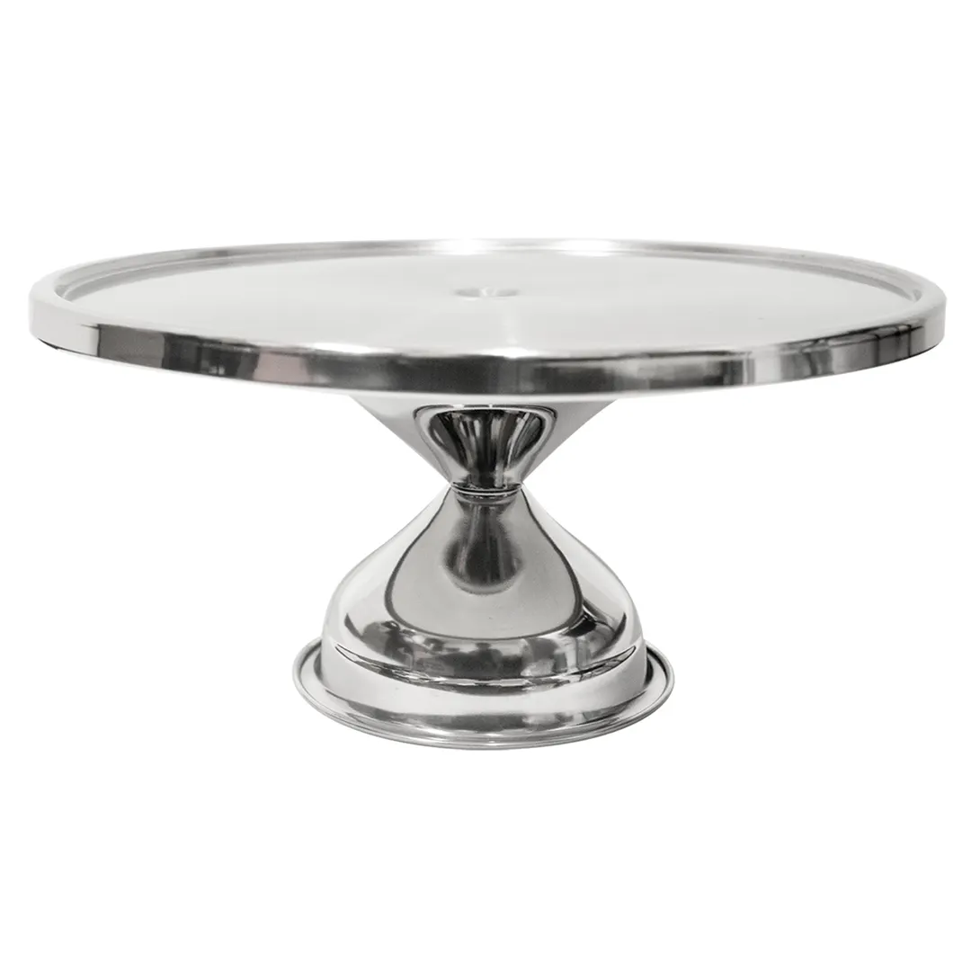 Concasse MCPALST13 Cake Cover Stand - 13" Diameter Stainless Steel Skull, Baking Smallware