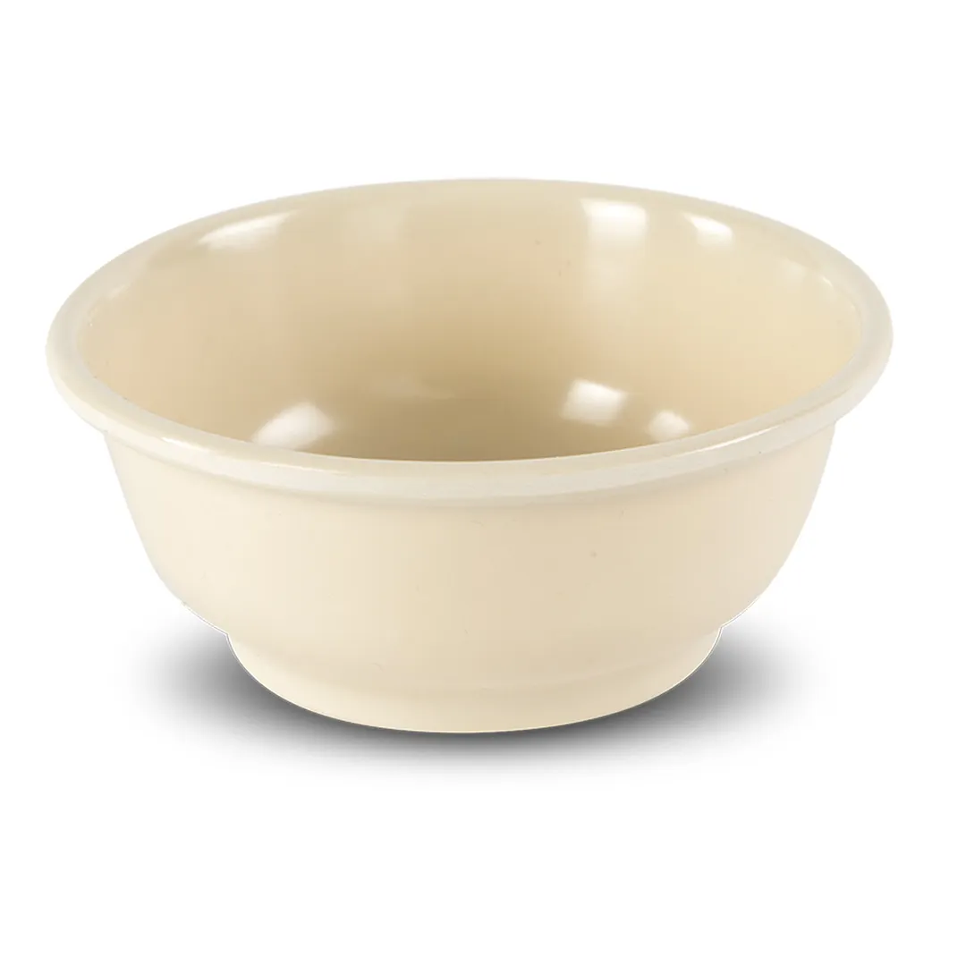 Concasse MCPLMB15 - 13 Oz Beige Melamine Cereal Bowl, 6" Diameter, 1.5" Height, 0.5 Qt Capacity