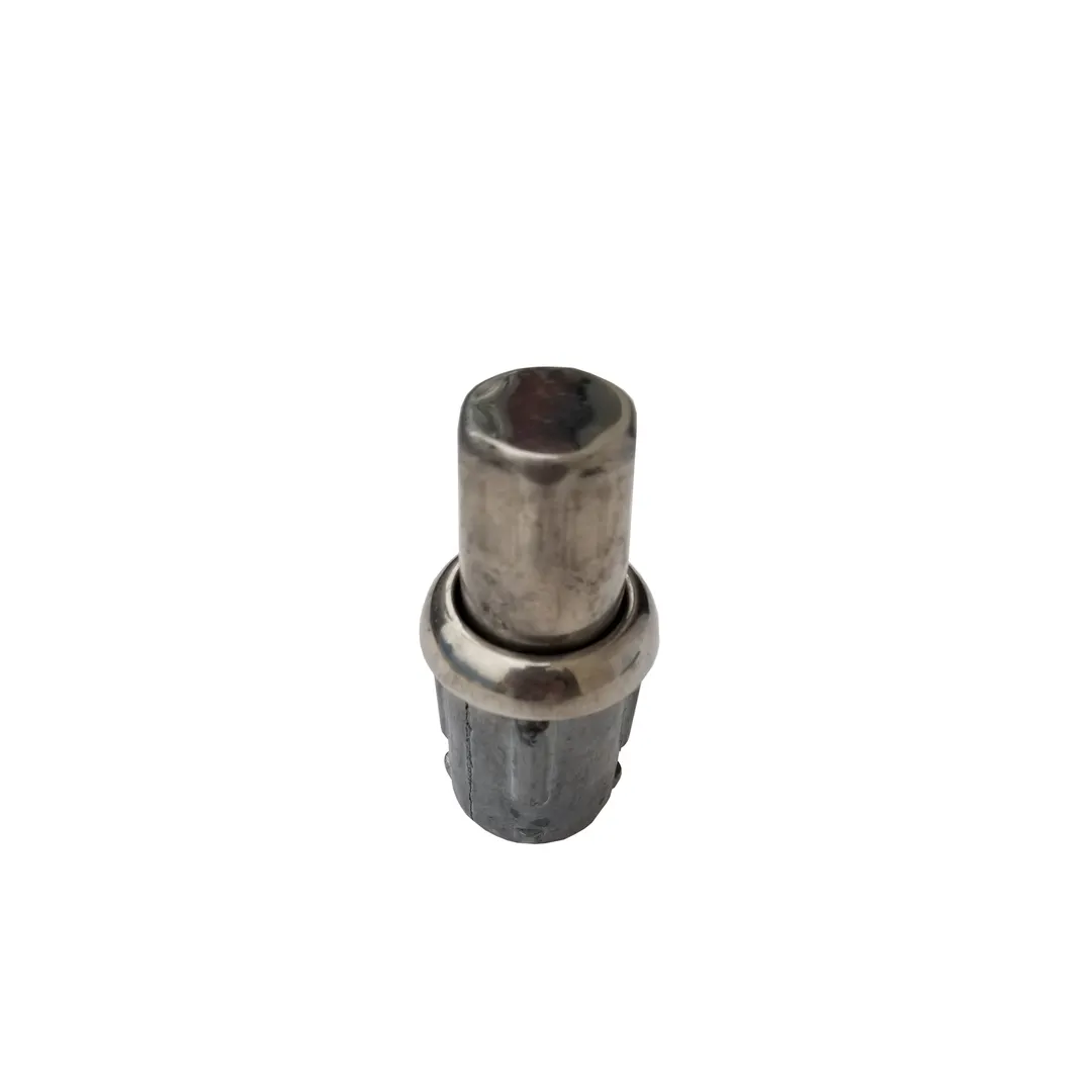 Concasse MCPN158 Folding Table Base, 1‑5/8" Leveling Leg, Steel/Zamak, 1" Height, Heavy‑Duty Steel