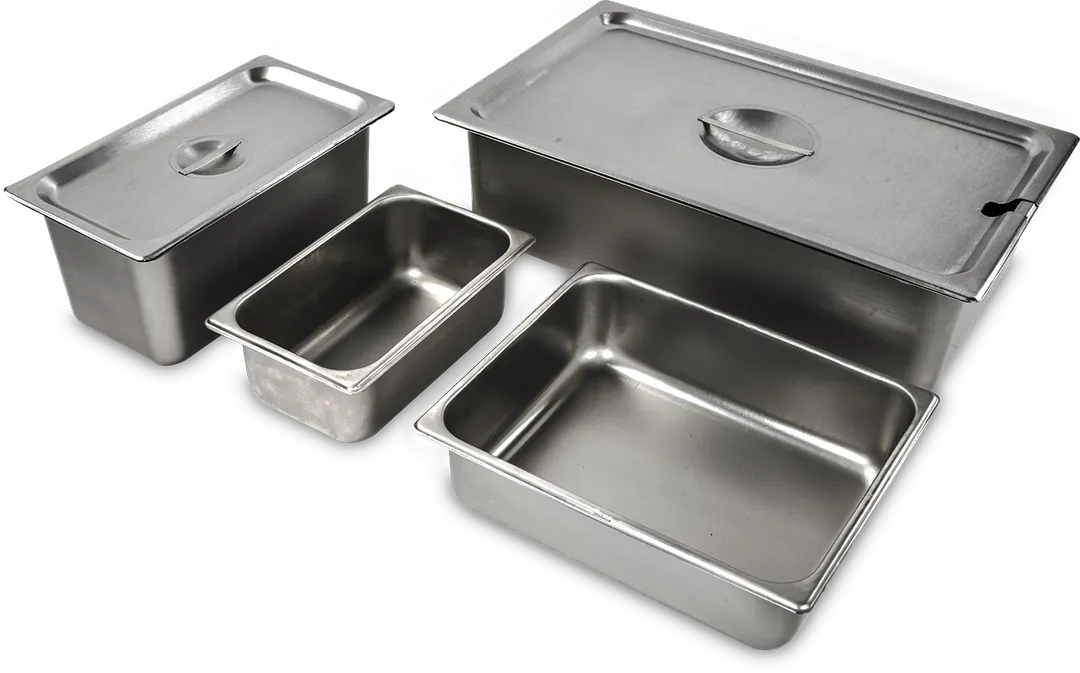 Concasse MCT241900 Stainless Steel Steam Table Pan Cover, 1/9 Size, Solid, With Handle