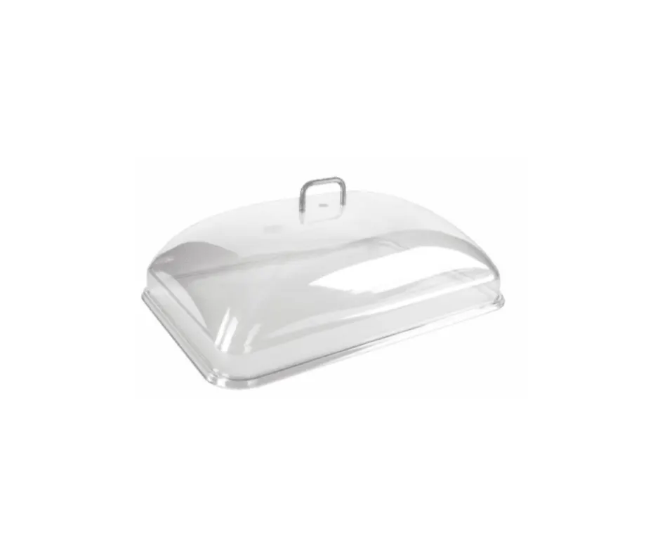 Concasse MCTD241100 Full-Size Dome Food Display Cover, Transparent Acrylic, 12" Diameter