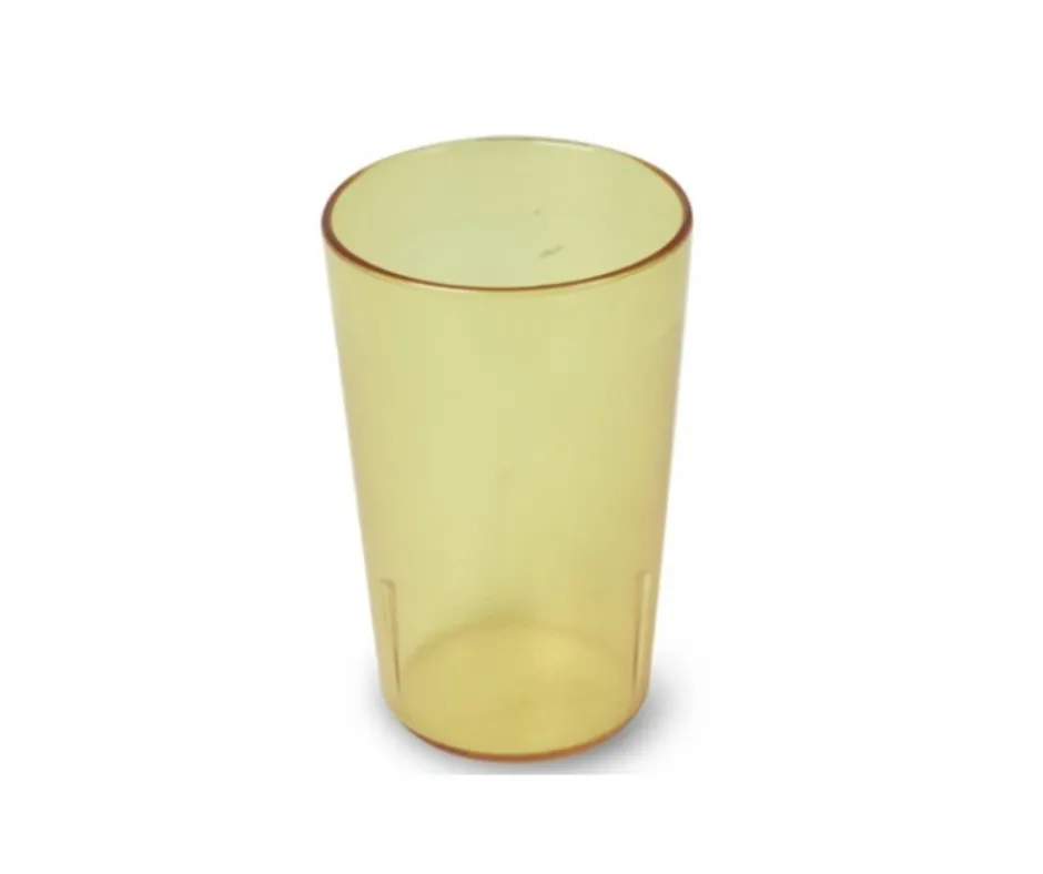 Concasse MCVPOL08AM - 8oz Polycarbonate Yellow Tumbler, 1 Cup