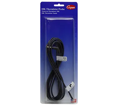 Cooper-Atkins 2010 Air Probe Thermometer, -40°F to 200°F, 12 ft Cord, 0.5" Shaft, .160" Diameter