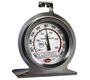 Cooper-Atkins 24HP-01C-2 Oven Thermometer, 2" Dial, 50-300°C, NSF, Pack of 2