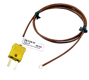 Cooper-Atkins 39138-K Bare Tip Probe Thermometer, -328°F to 400°F, 36" Teflon Cable, Type K
