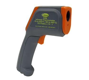 Cooper-Atkins 422-0-8 Gun Style Infrared Thermometer, Temperature Range Laser: -76 To 932°F/°C