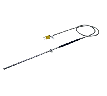 Cooper-Atkins 50208-K Fry Vat Probe, -40° to 400°F, 7-1/3" Shaft, 30" Cable, Type K
