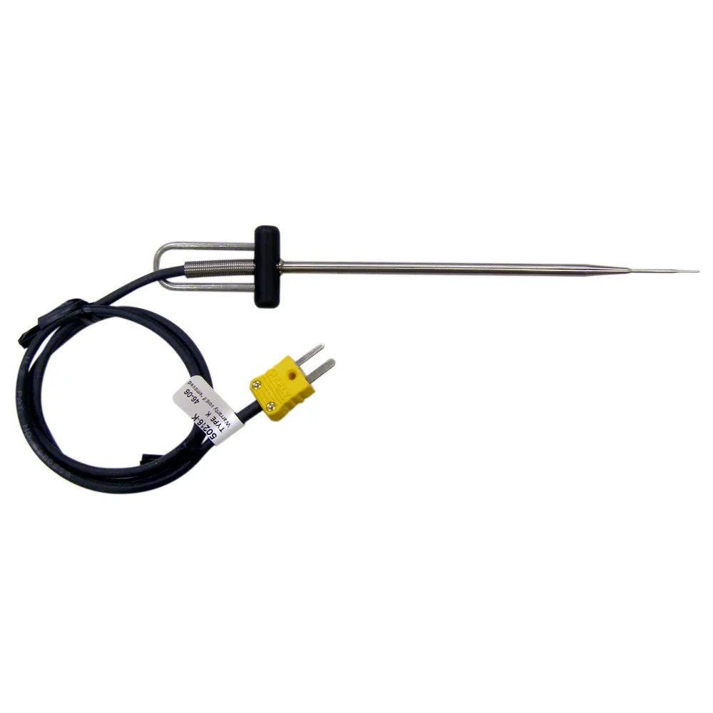 Cooper-Atkins 50216-K MicroNeedle™ Probe, Type K Thermocouple, Straight Black Cord