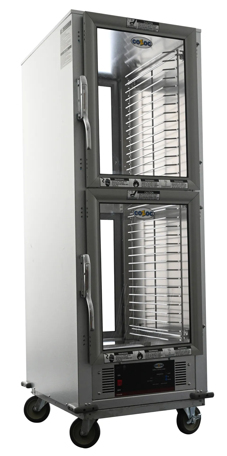 Cozoc HPC7101-C9DF8(TD)PASS-THRU Pass-Thru Mobile Heated Holding Proofing Cabinet