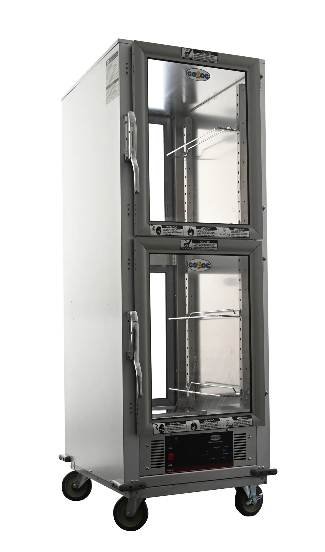 Cozoc HPC7101-C9DS1(TD)PASS-THRU Pass-Thru Mobile Heated Holding Proofing Cabinet