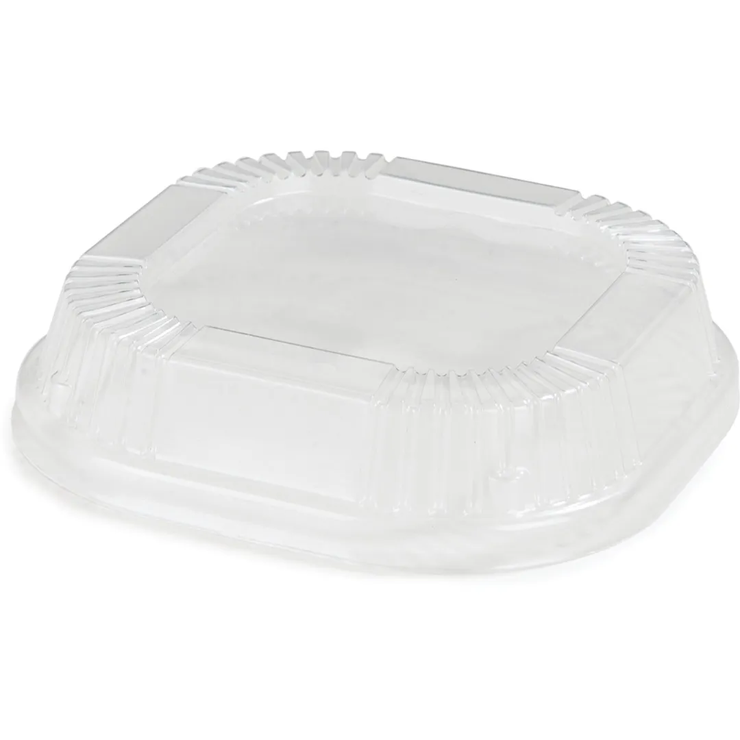 Dinex DX11810174 Disposable Clear Plastic Dome Lid for 10 oz. Square Dish – 36/Case