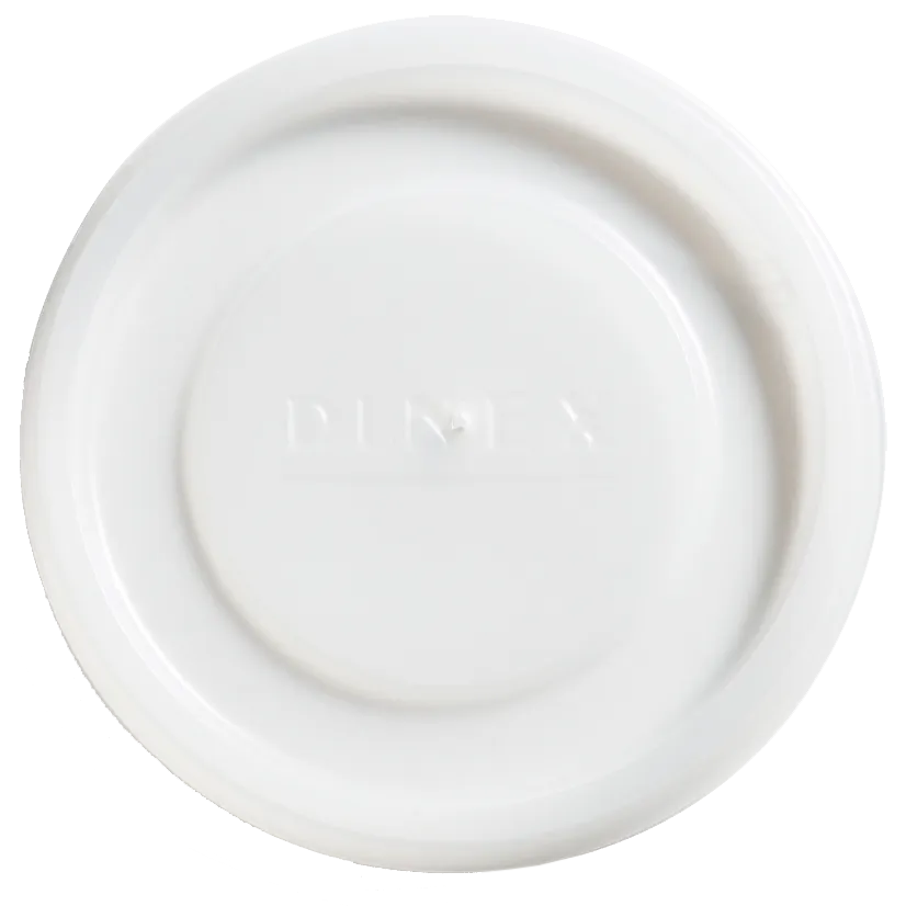 Dinex DX11988714 Cup Lids, 2-3/4" Dia., Translucent, Fits 9 oz, 9-1/2 oz, 12 oz Tumblers – 1000/Case