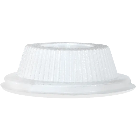 Dinex DX55000174 Disposable Dome Cup Lids, Clear, Recyclable, Fits DXFC5, Made in USA - 36/Case