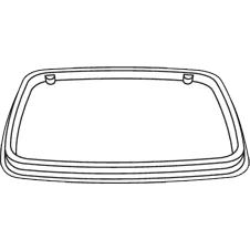 Dinex DXTT30 Bowl Lid, Translucent Plastic Cover, Fits DXTT20 Soup Bowls, 4.5" Diameter - Case