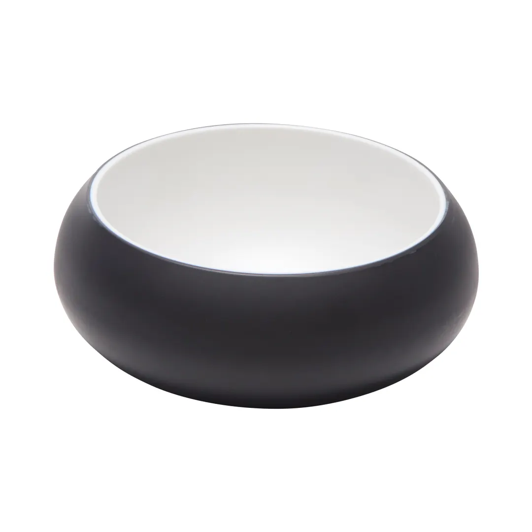 GET 31078-TOH/BK Cheforward Hatch Bowl – 16oz, 5.8” Dia, Two-Tone Honey/Raven, Melamine Bowl