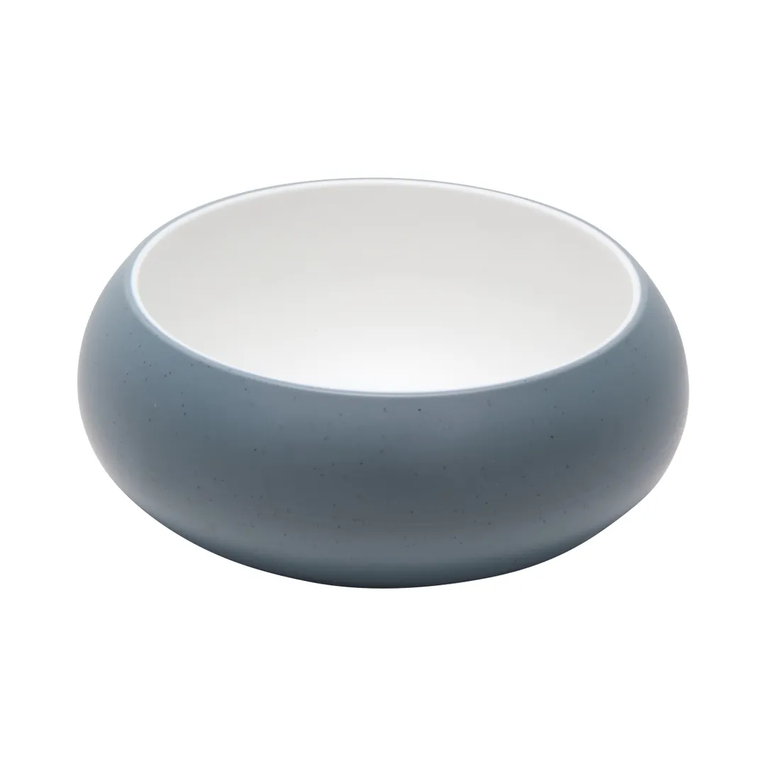 GET 31078-TOH/BL - Hatch Bowl, 16 oz., 5.8" Dia., Two-Tone Bluejay/Honey, Melamine Reusable