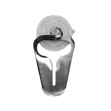 Glastender TR Towel Ring – Polished Stainless Steel, 4" Diameter Wall-Mount Hotel Rooms, Commercial