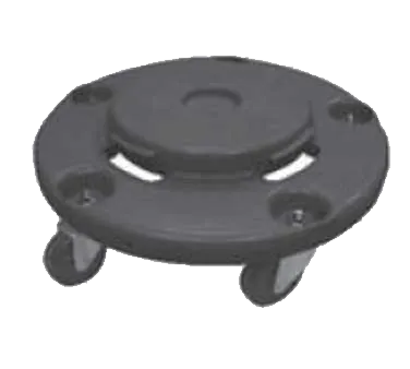 GSW USA C-TD18 Twist Off Dolly, 18" x 6-1/4" , 300 lb Capacity, 5 3" Swivel Casters, ETL Certified